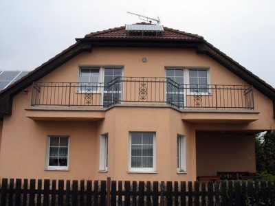 kované balkonové zábradlí (Čelákovice)
