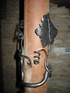 detail provedení zábradlí HOBIT