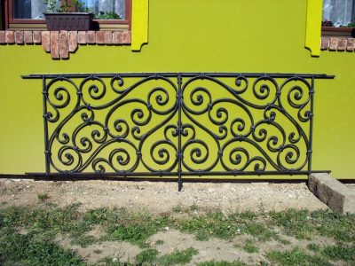 balkonové zábradlí