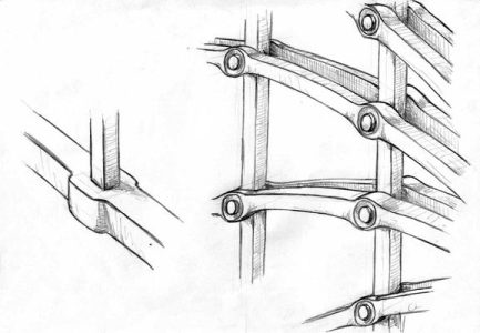 detail provedení spojů