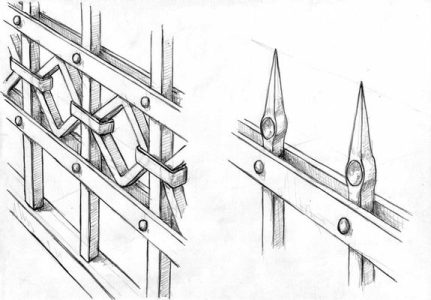 detail provedení spojů
