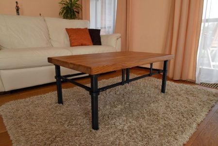 kovaný konferenční stolek (Černošice)